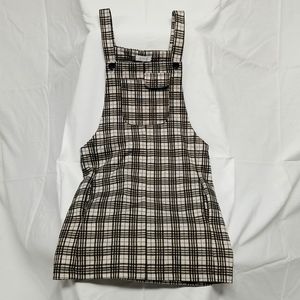 A plaid dress